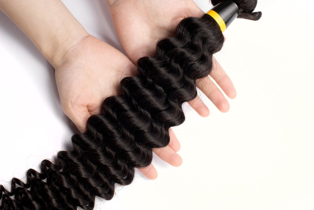 XBLhair Miss Lovely Mink Hair Deep Wave Hair Weave Brazilian Virgin Hair Extensions